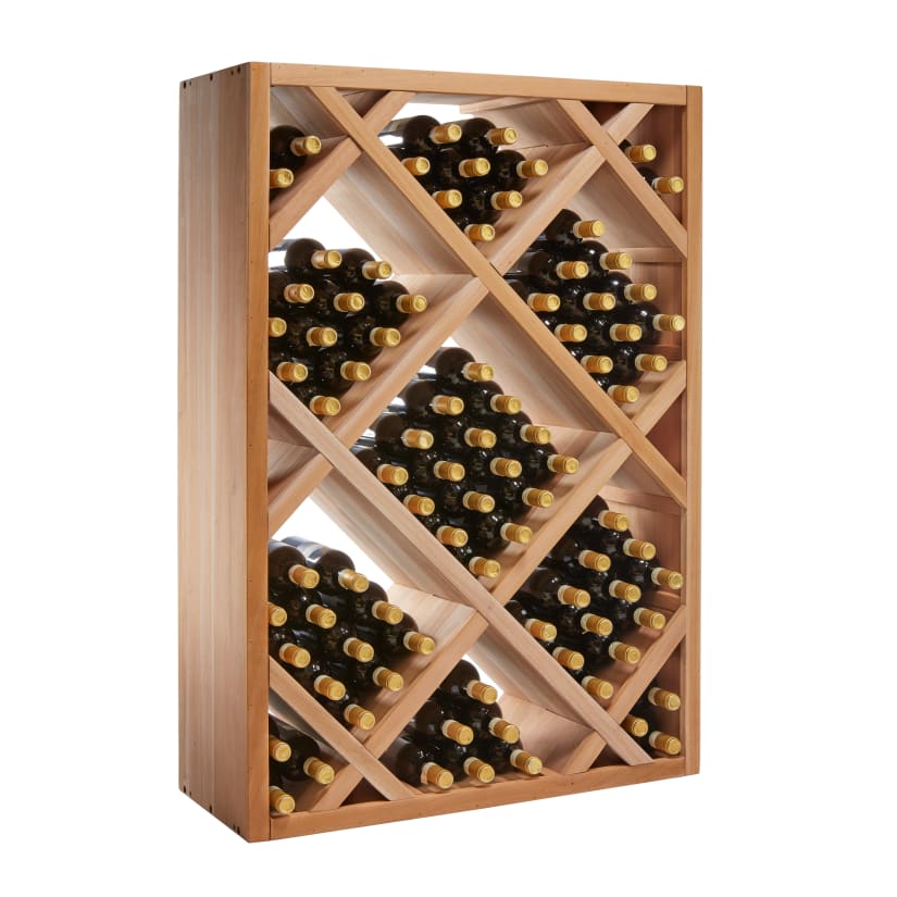 N'FINITY Stackable 4 Foot Wine Rack - Diamond Bin