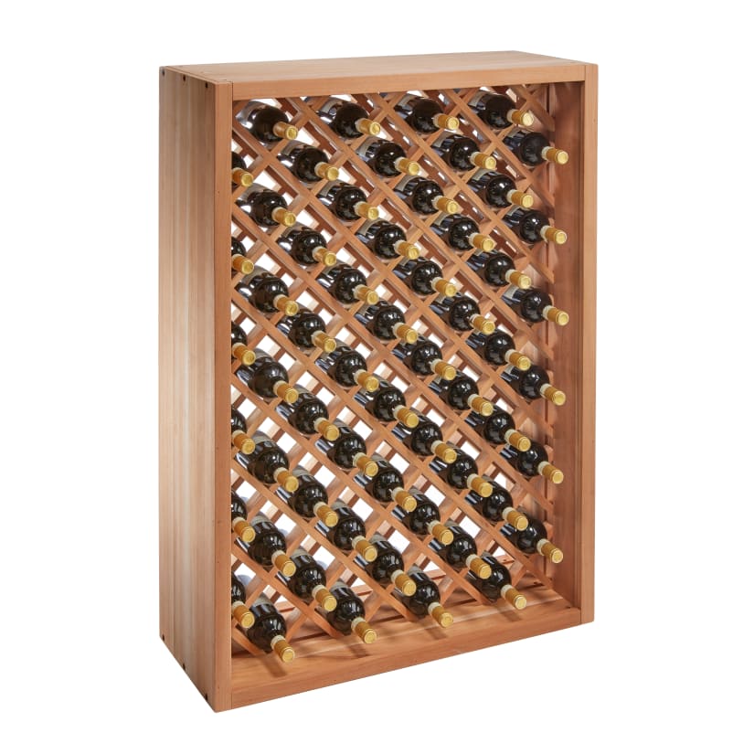 N'FINITY Stackable 4 Foot Wine Rack - Individual Diamond Bin