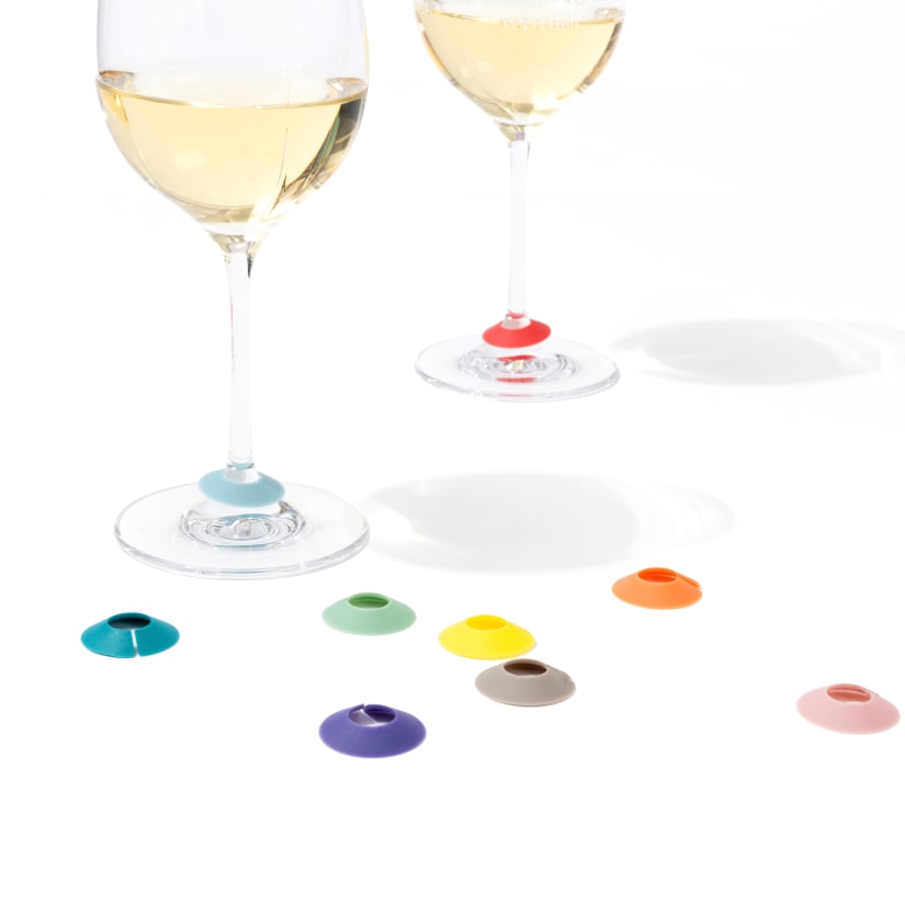 L'Atelier du Vin Wine Glass Rainbow Markers