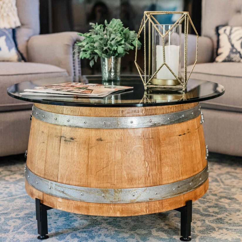Reclaimed Wine Barrel 30