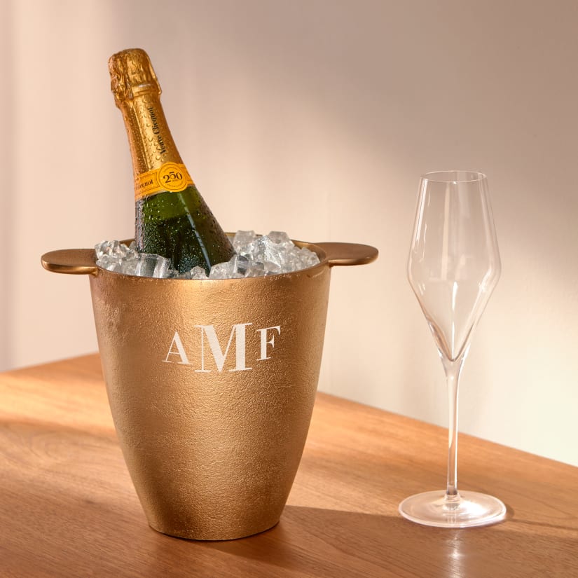 Stinson Antique Brass Wine Chiller