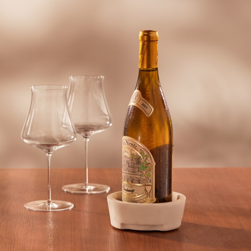 Cova Marble Wine Bottle Coaster