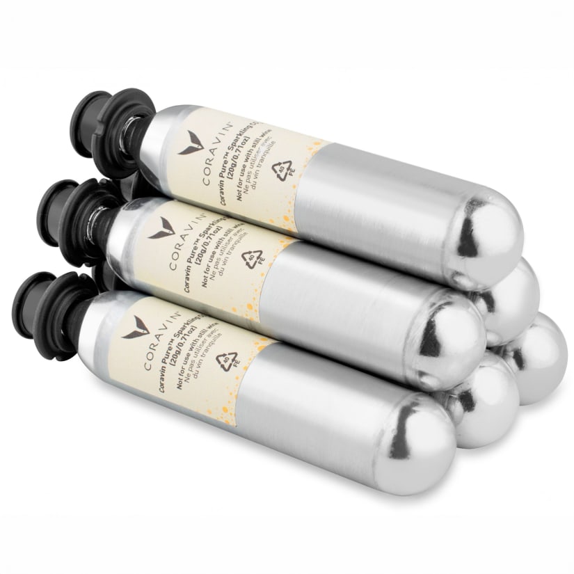 CORAVIN スパークリングCO2カプセル 6個入り Amazon.com: Coravin CO2