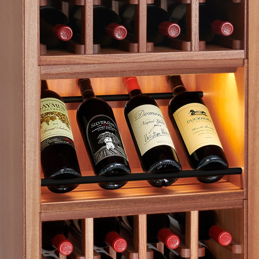 N'FINITY x Kessick 68-Bottle Wood Metal Tower Series Rack