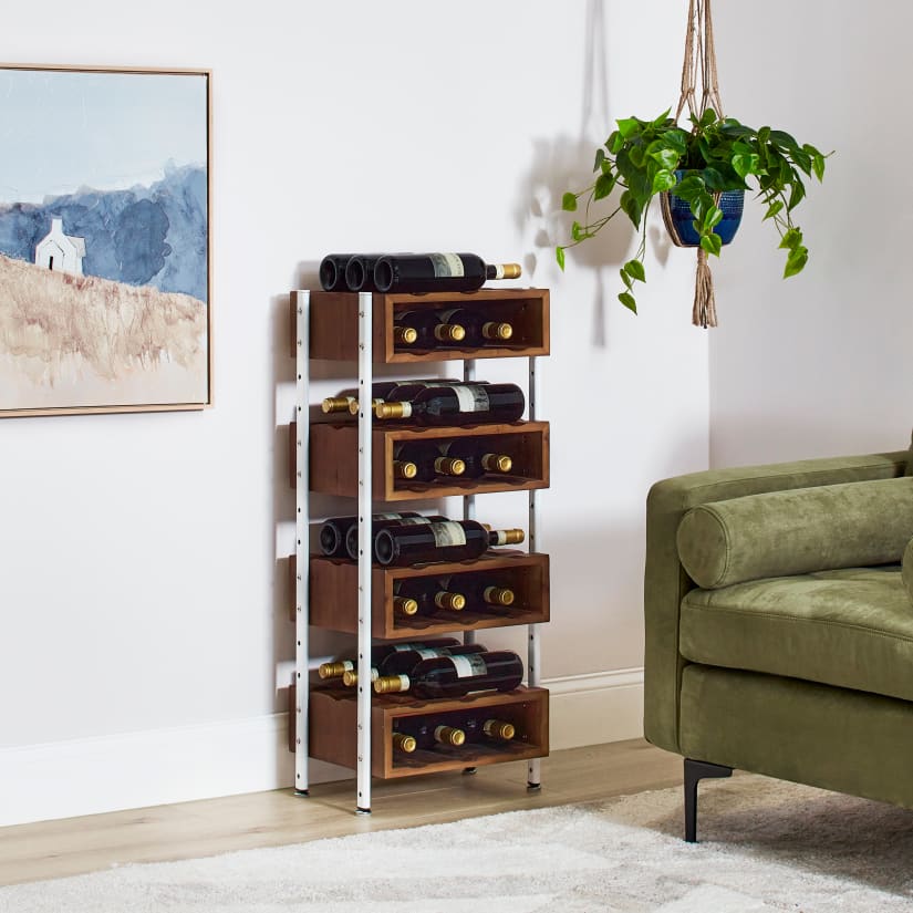 Caisse Modular Wine Racks - Half Height (1 Column)