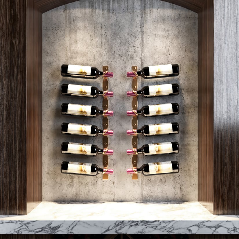 Coat Hooks Conversation Piece Wine Rack Wall-mounted Wine Racks - Main Image