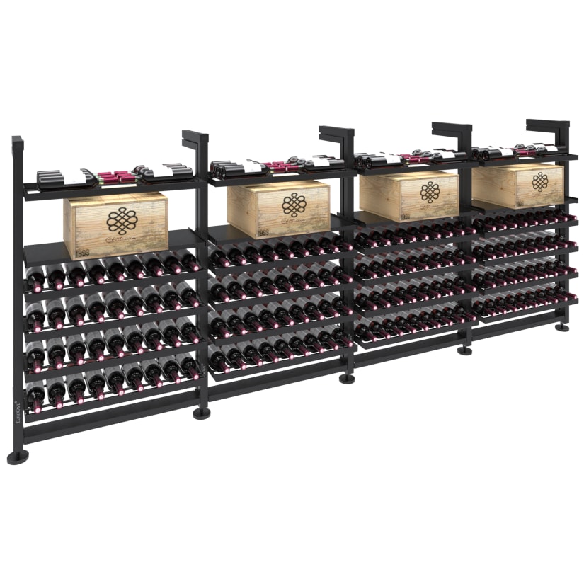 Eurocave Modulo-X Half Height Modular Wine Rack - Four Columns