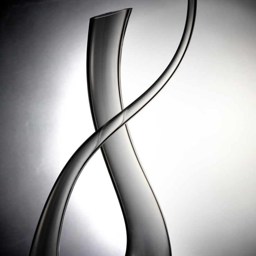 Wine Enthusiast Art Series Flame Decanter