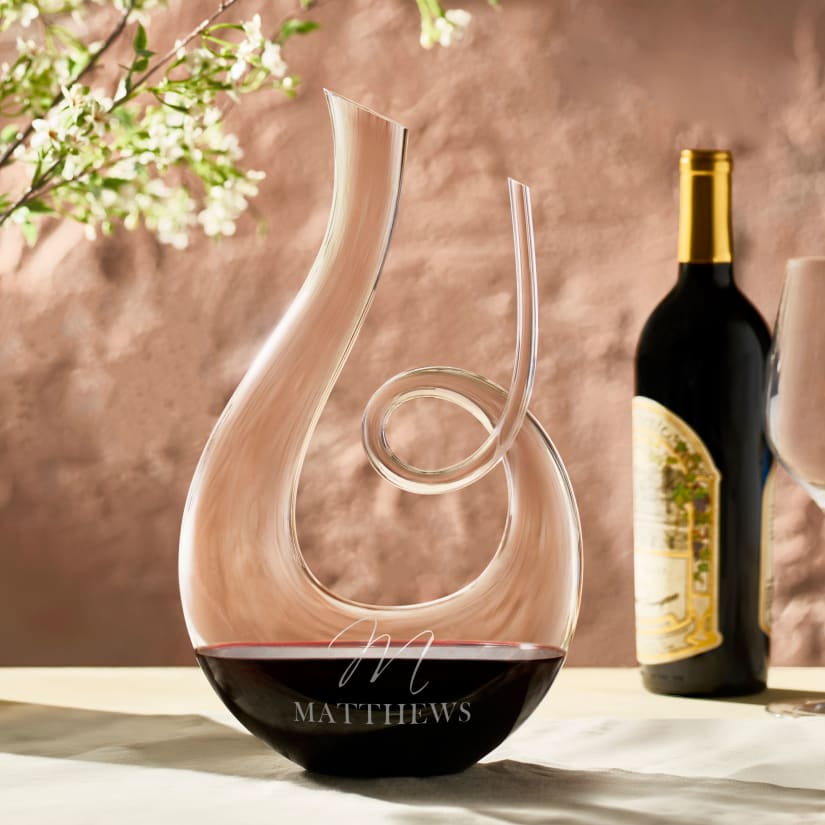 Personalized Wine Enthusiast Art Series 28 oz. Treble Wine