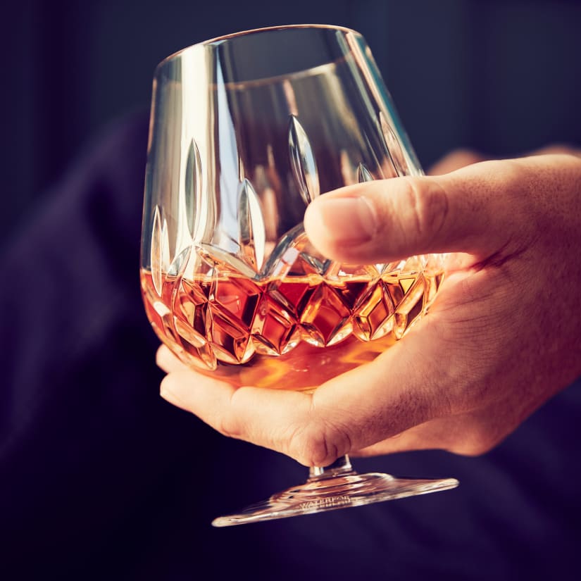 Waterford Connoisseur Lismore Brandy Balloon Glasses