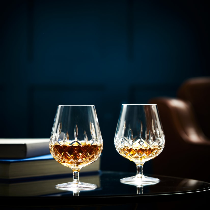 Waterford Connoisseur Lismore Brandy Balloon Glasses - Thumbnail 4