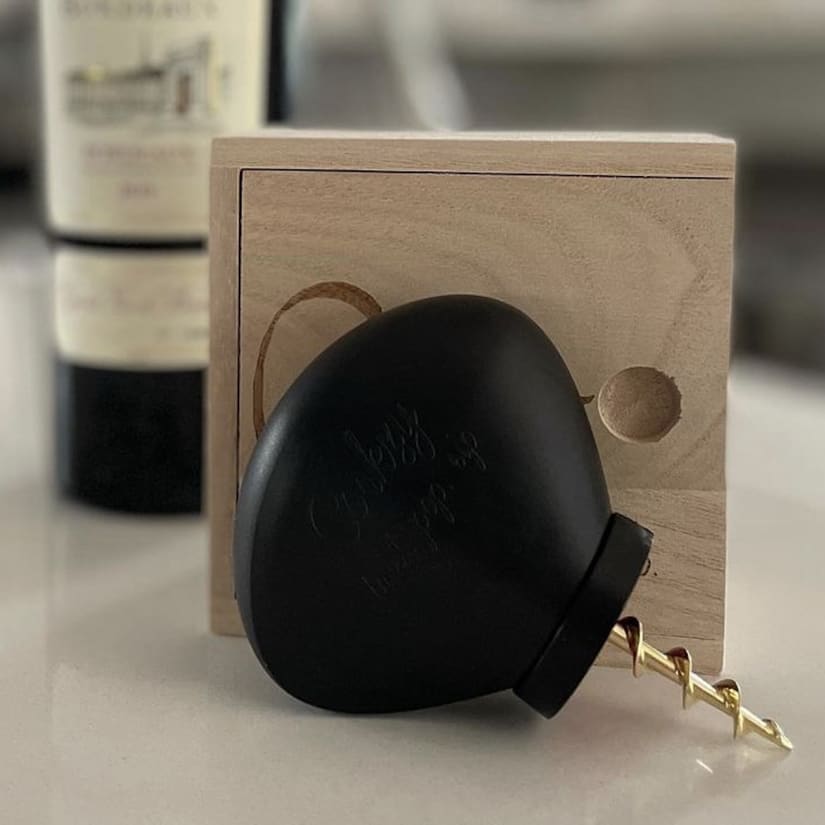 Corkzy Wine Opener Black
