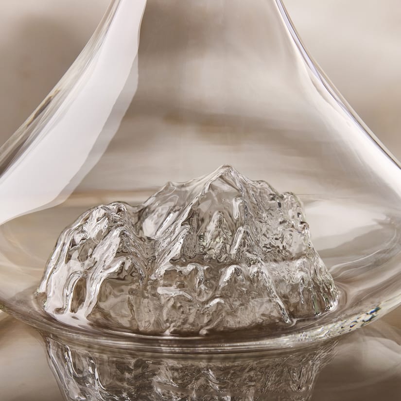 Mont Blanc Topographic Decanter - Thumbnail 4