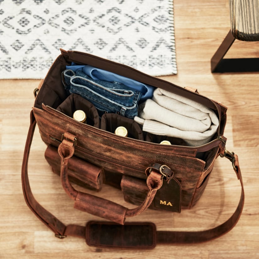 Wine Enthusiast Wine Bag - Thumbnail 4