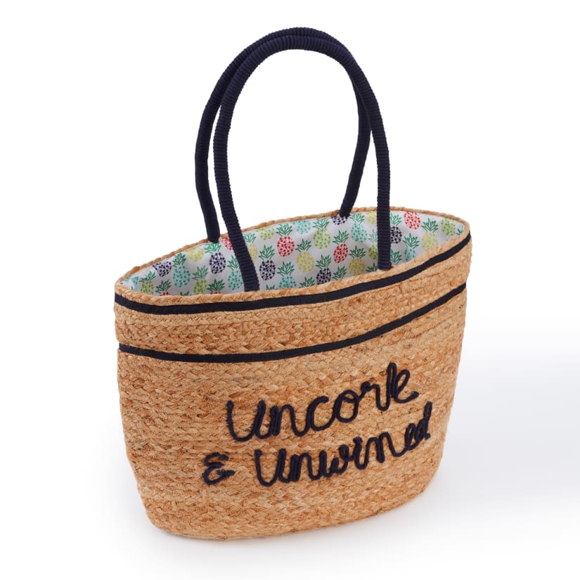 Wine Enthusiast Uncork & Unwined Wine Bag - Thumbnail 3