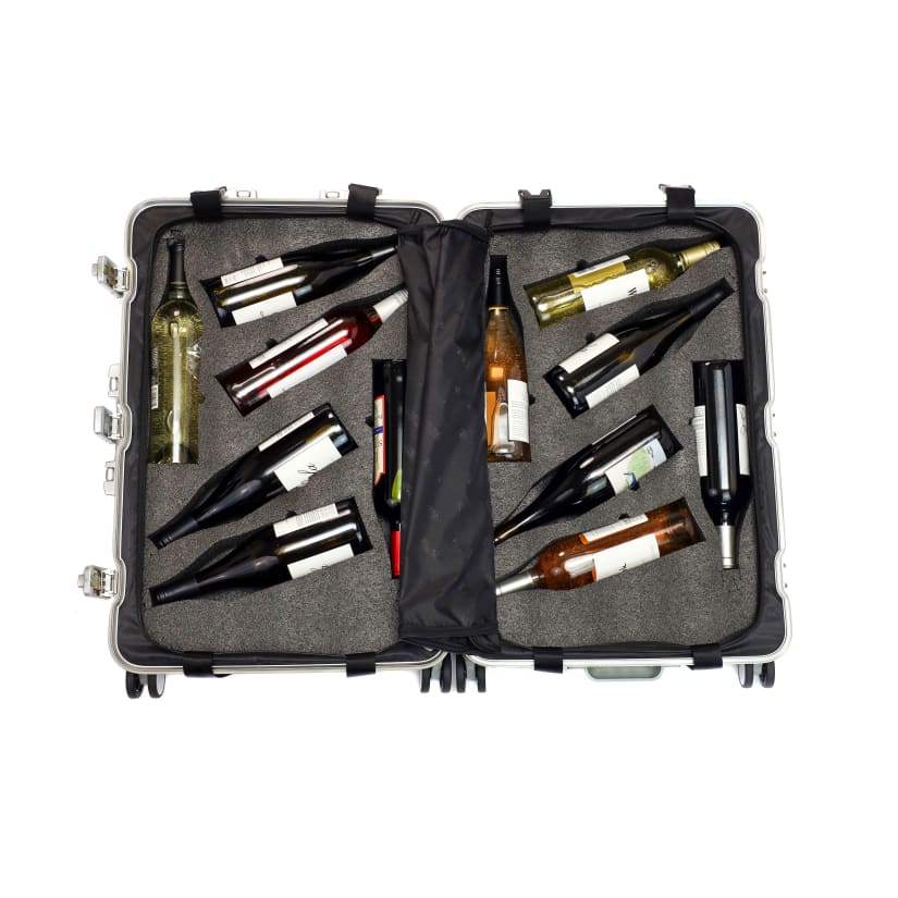 VinGardeValise Wine Travel Suitcase - Thumbnail 4