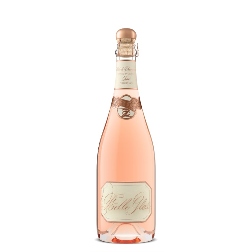 Belle Glos Zero Dosage Sparkling Rose, Russian River Valley