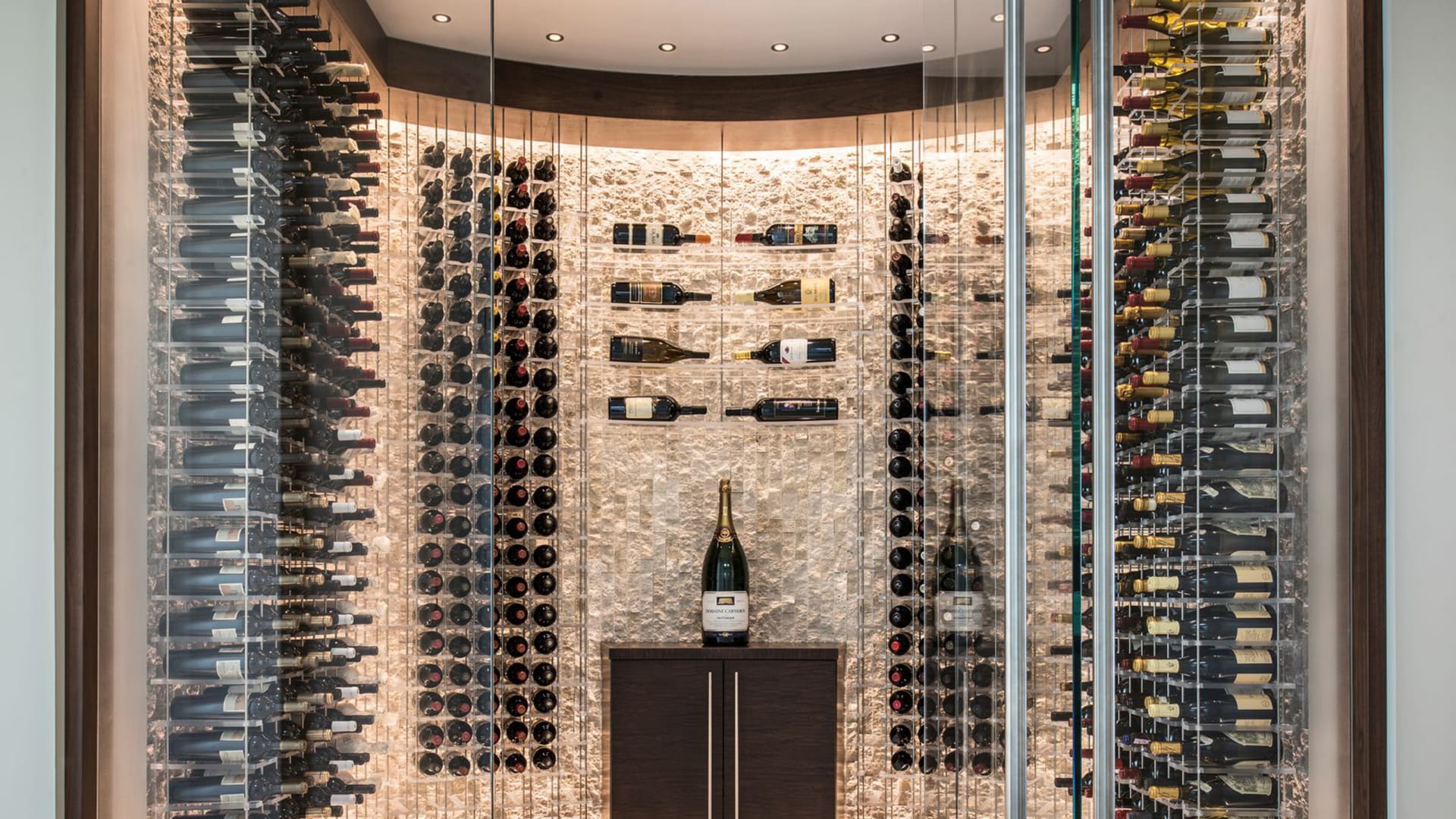 Glass-Enclosed Wine Cellars | Wine Enthusiast