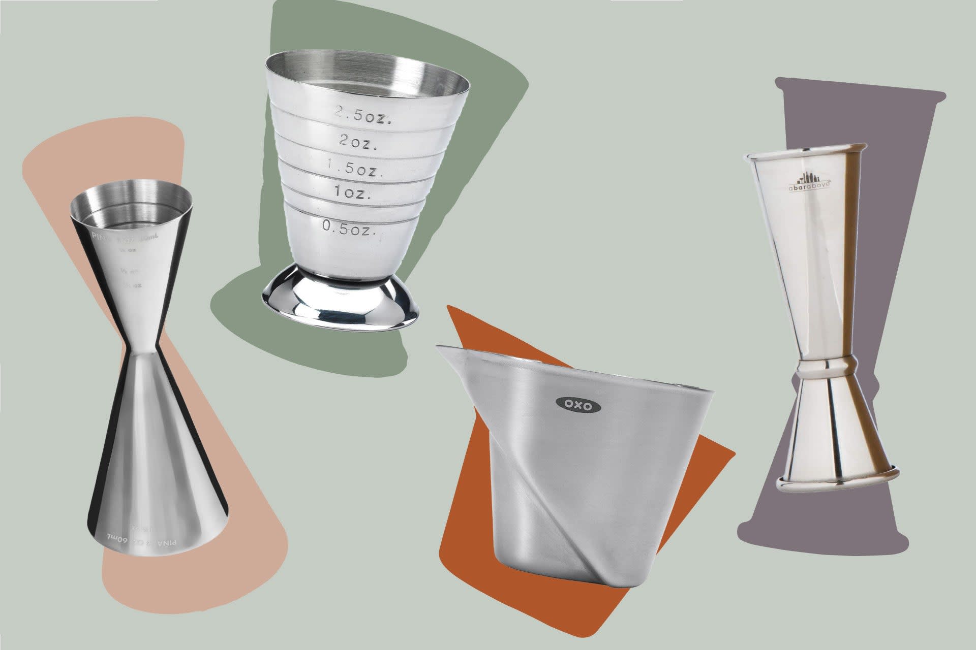 Measuring Cup Tools, Bar Measure Cocktail Jigger With Handle For Whisky Bar Tools Bar Accessories2