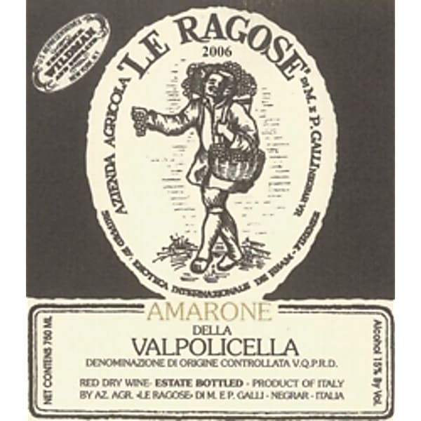 Le Ragose 2006 Red (Amarone della Valpolicella Classico) Rating