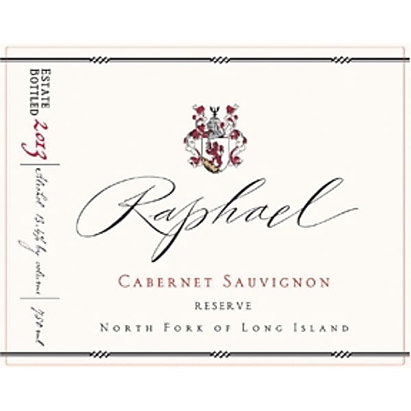 Raphael 2013 Reserve Cabernet Sauvignon (North Fork of Long Island ...