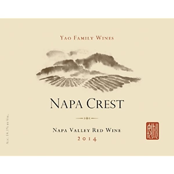 Yao Family Wines 2014 Napa Crest Red (Napa Valley) Rating and