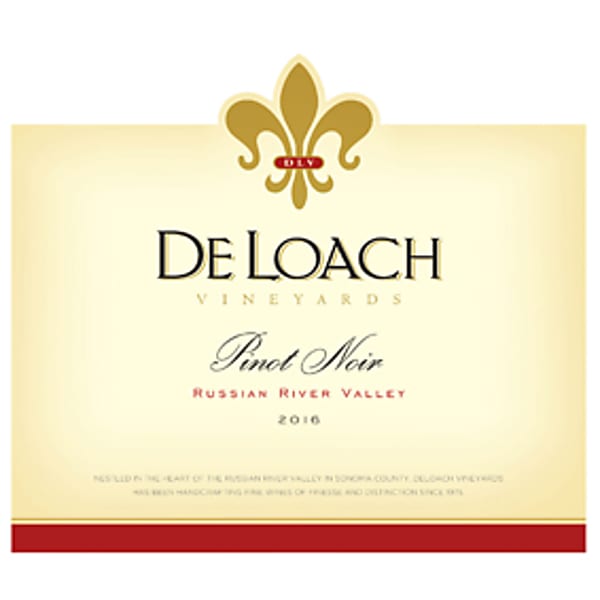 De Loach 2016 Pinot Noir (Russian River Valley) Rating and Review ...