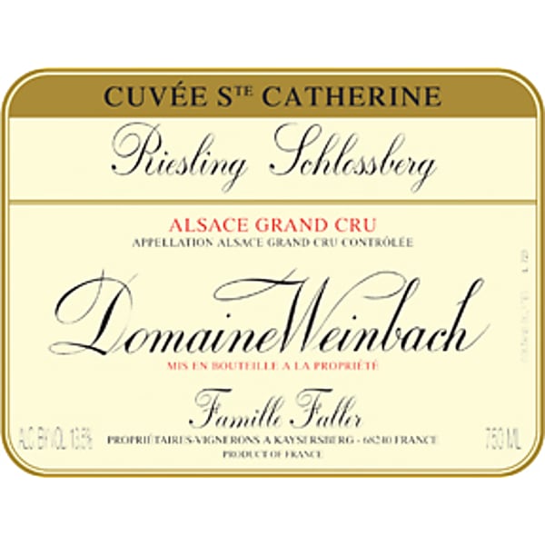 Domaine Weinbach 2017 Cuvée Ste Catherine Schlossberg Grand Cru
