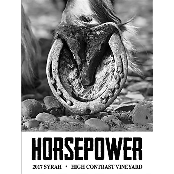 Horsepower 2017 High Contrast Vineyard Syrah (Walla Walla Valley