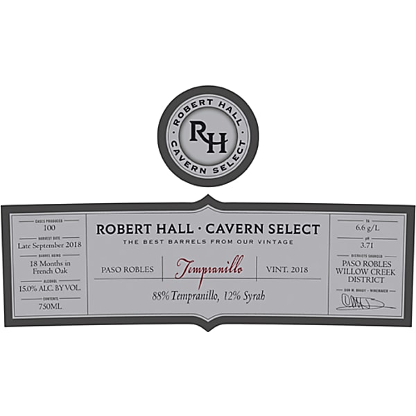 noble label showcase EN-EI 会場限定CD-R Robert Hall 2018 Cavern Select Carignan (Paso Robles Willow Creek