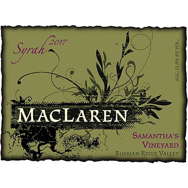 MacLaren 2017 Samantha's Vineyard Syrah (Russian River Valley