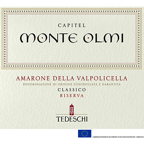 Tedeschi 2015 Capitel Monte Olmi Riserva Red (Amarone della