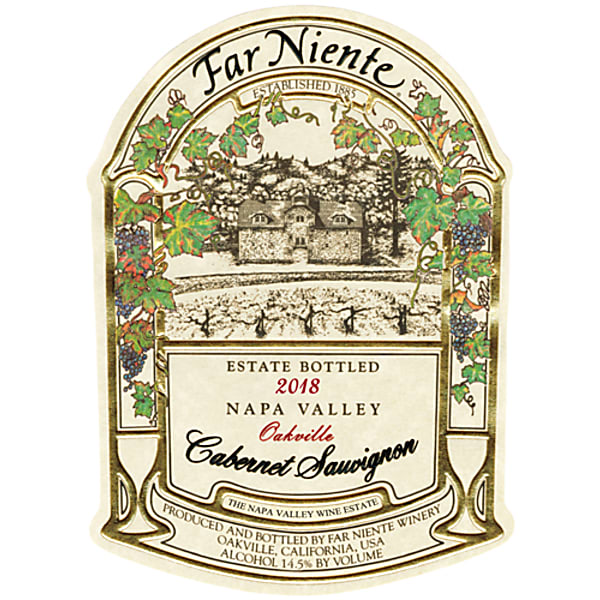 Far Niente 2016 Estate Bottled Cabernet Sauvignon (Oakville