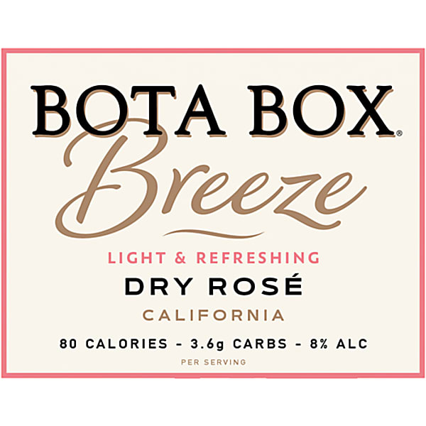 Bota Box NV Breeze Dry Rosé (California) Rating and Review | Wine ...