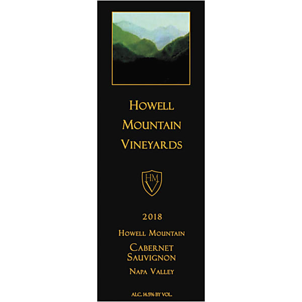 Howell Mountain Vineyards 2018 Cabernet Sauvignon (Howell Mountain