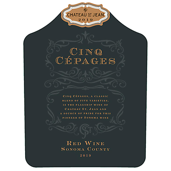 Chateau St. Jean 2019 Cinq Cépages Red (Sonoma County) Rating and