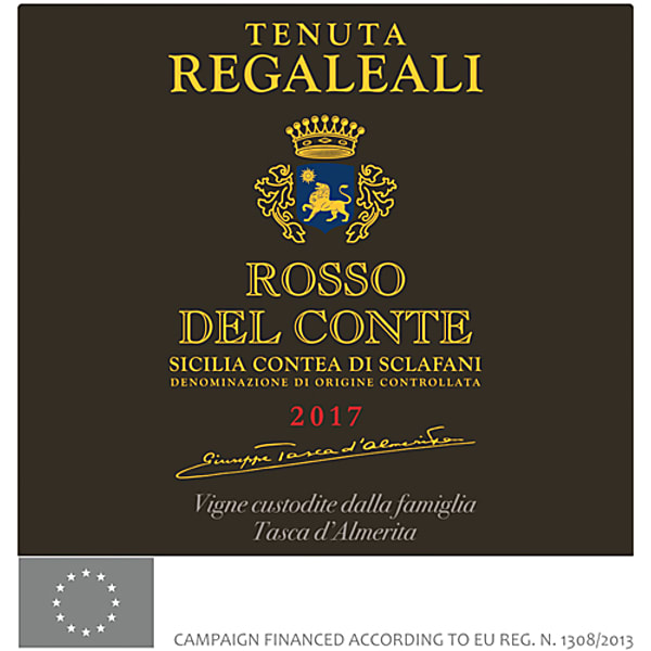 Tasca d'Almerita 2017 Tenuta Regaleali Rosso Del Conte Red (Contea