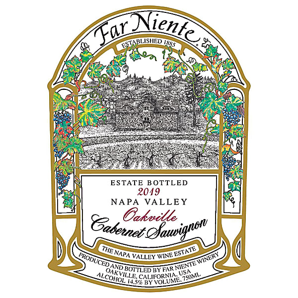 Far Niente 2016 Estate Bottled Cabernet Sauvignon (Oakville