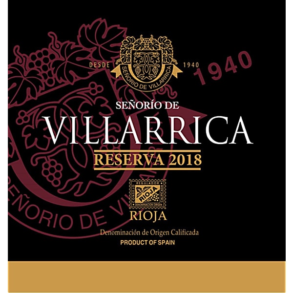 Señorio De Villarrica 2021 Delicia de Baco Crianza Tempranillo (Rioja ...