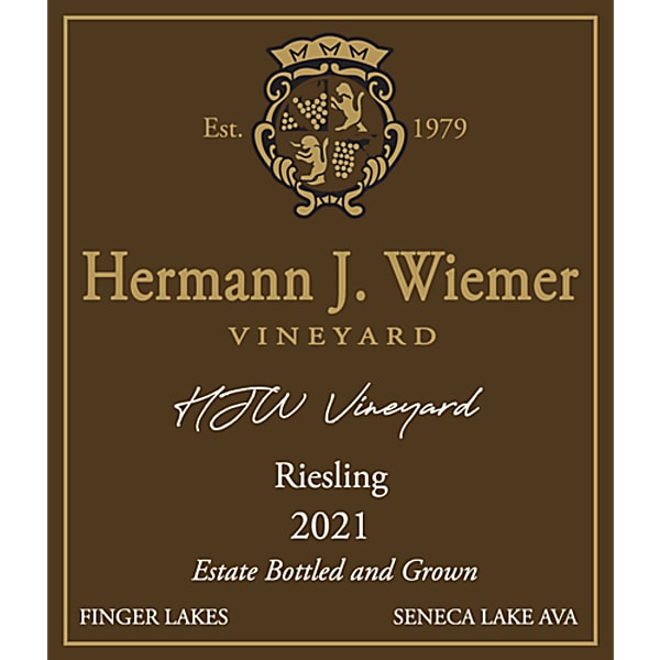 Hermann J. Wiemer 2021 HJW Vineyard Riesling (Seneca Lake) Rating and ...