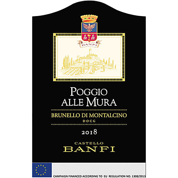 Banfi 2018 Poggio Alle Mura Sangiovese (Brunello di Montalcino