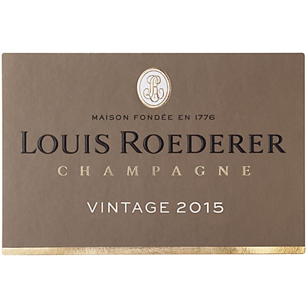 Louis Roederer 2015 Vintage Brut (Champagne) Rating and Review