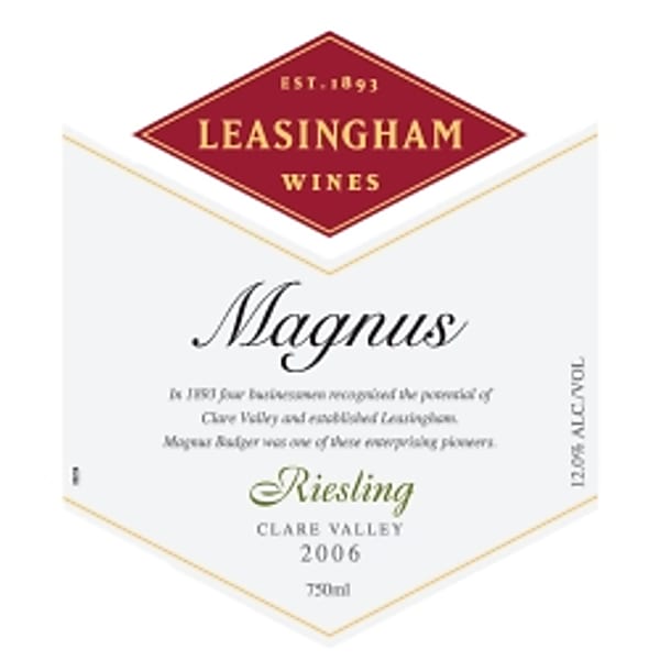 Leasingham 2006 Magnus Riesling (Clare Valley) Rating and Review | Wine ...