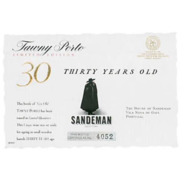 古酒 SANDEMAN TAWNY PORT 30 Years 液漏れあり 古酒 SANDEMAN TAWNY PORT 30 Years 液漏れあり 【公式通販】