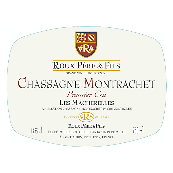 Roux Père et Fils 2022 Les Charmes Premier Cru Chardonnay