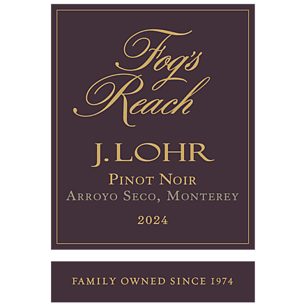 J. Lohr 2022 Fog's Reach Pinot Noir (Arroyo Seco) Rating and