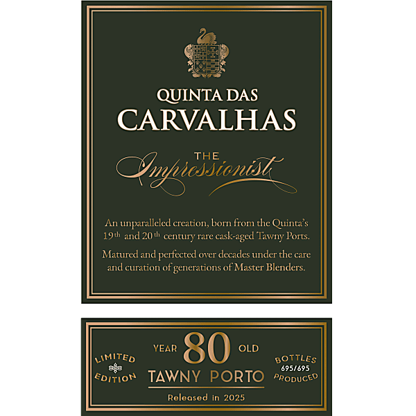 Quinta das Carvalhas NV The Impressionist 80 Years Old Tawny Port