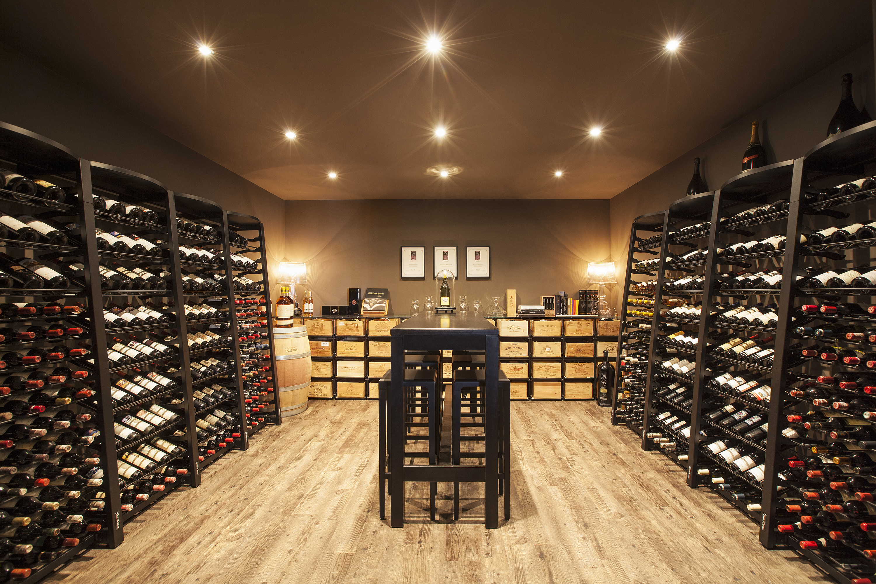 EuroCave Wine Cellar Solutions including Cooling Systems & Wine Racks