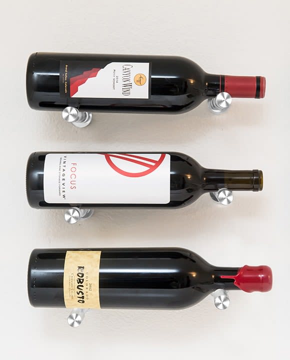 Peg Wine Rack Wall-Mounted Display Wine Racks | Wine Enthusiast