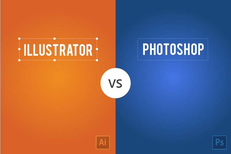 Illustrator và Photoshop khác nhau thế nào